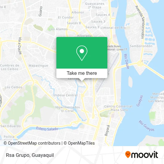 Rsa Grupo map