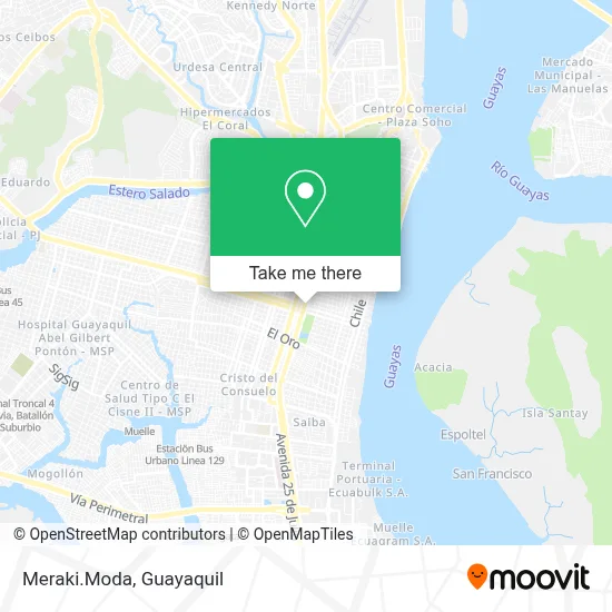 Meraki.Moda map