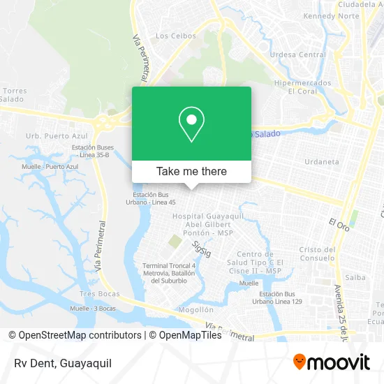 Rv Dent map
