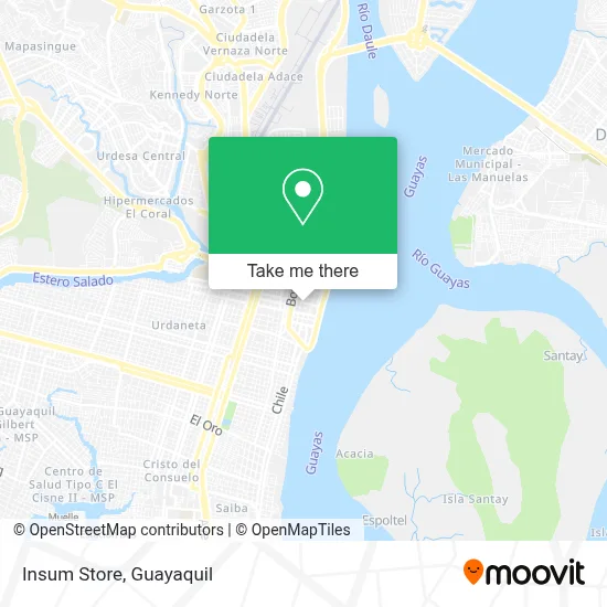 Insum Store map