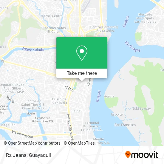 Rz Jeans map