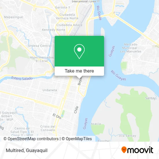 Multired map
