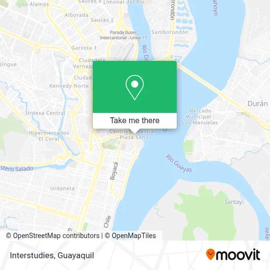 Interstudies map