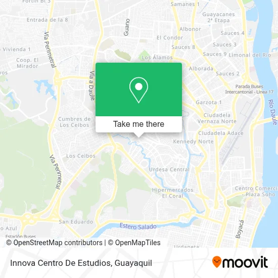 Innova Centro De Estudios map