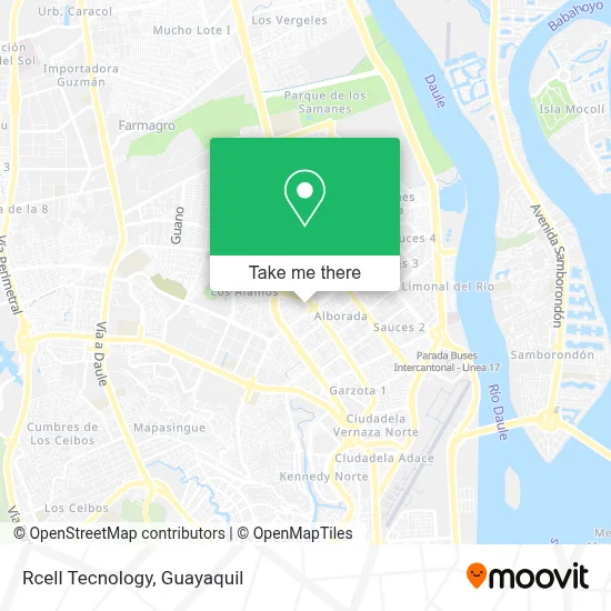 Rcell Tecnology map