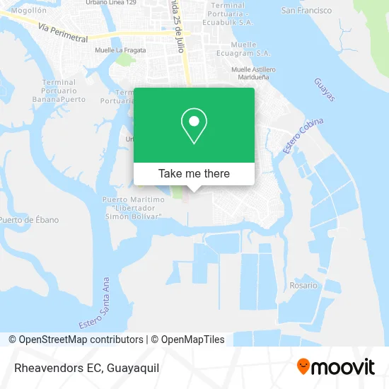 Rheavendors EC map