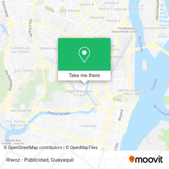 Riwoz - Publicidad map