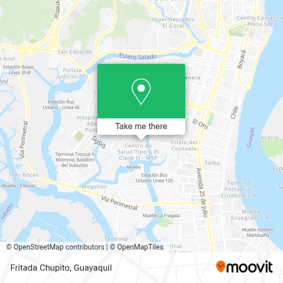 Fritada Chupito map
