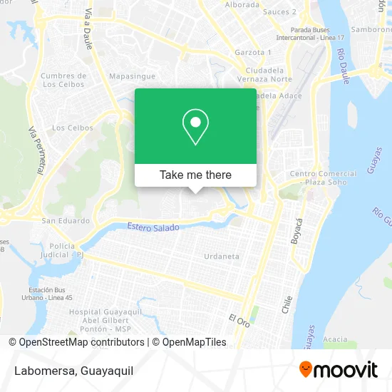Labomersa map