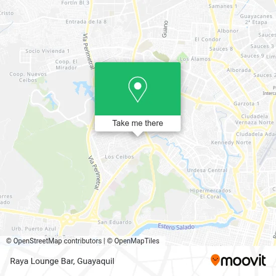 Raya Lounge Bar map