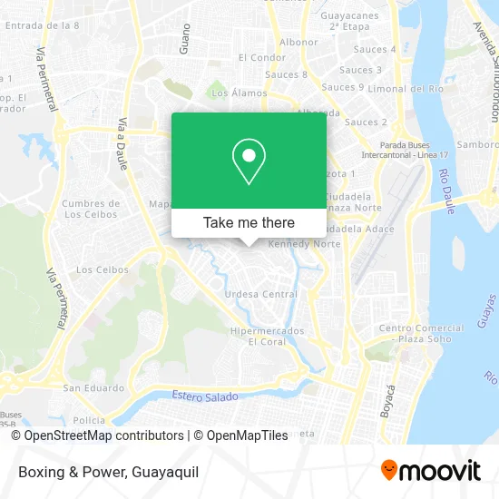 Boxing & Power map
