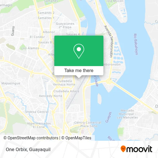 One Orbix map