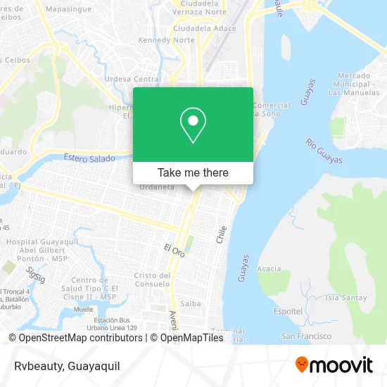 Rvbeauty map