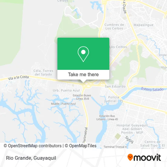 Rio Grande map