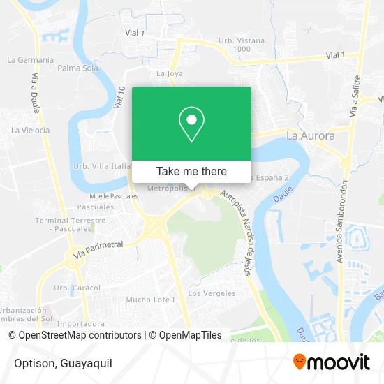 Optison map