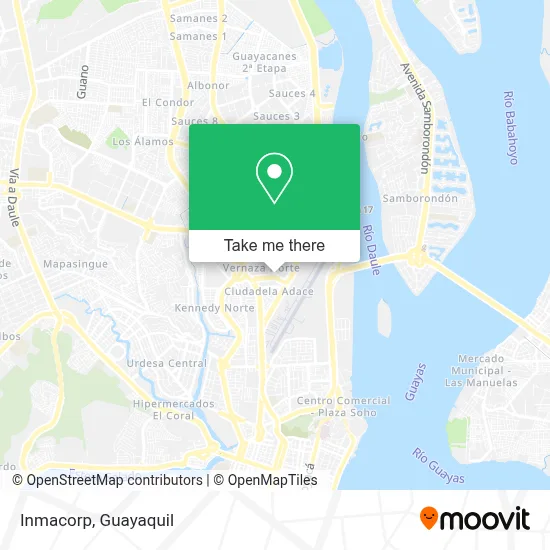 Inmacorp map