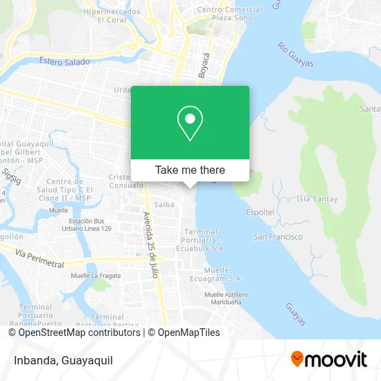 Inbanda map