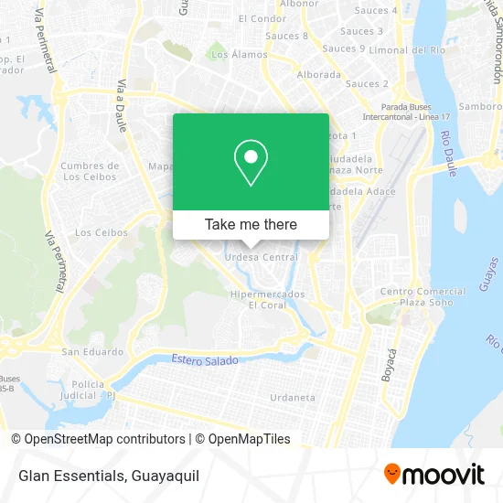 Glan Essentials map