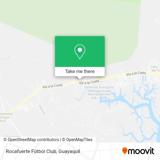 Rocafuerte Fútbol Club map