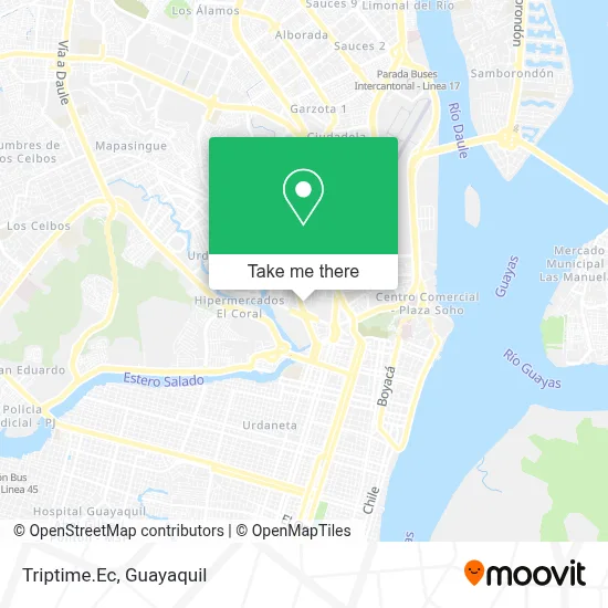 Triptime.Ec map