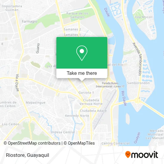 Riostore map
