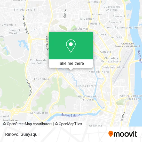 Rinovo map