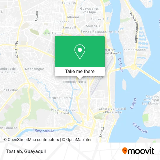Testlab map