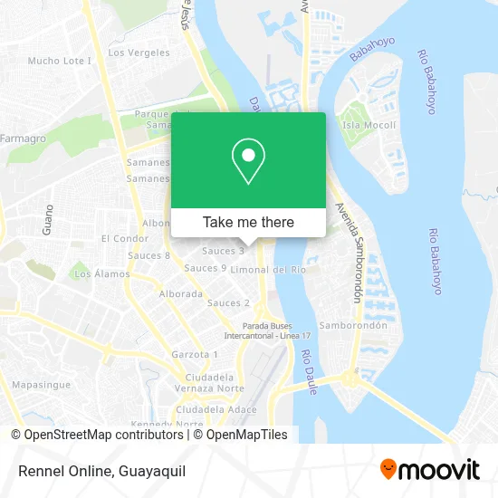 Rennel Online map