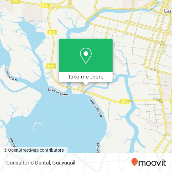 Consultorio Dental map