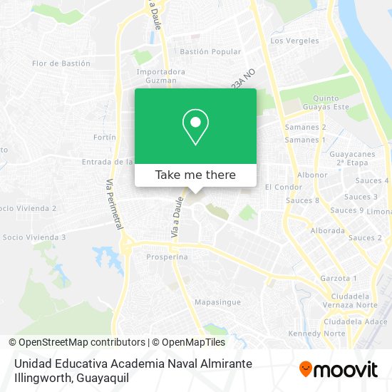 Unidad Educativa Academia Naval Almirante Illingworth map