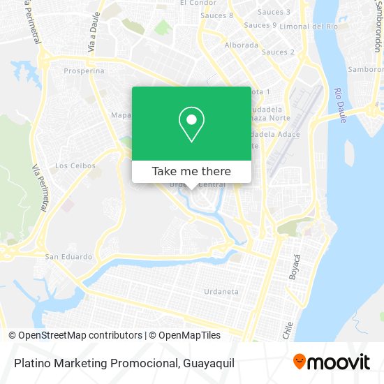 Platino Marketing Promocional map