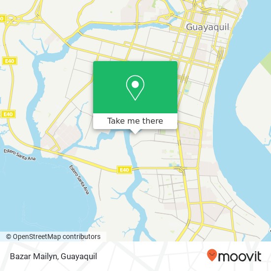 Bazar Mailyn map