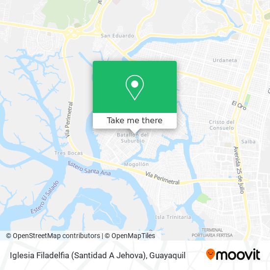 Iglesia Filadelfia (Santidad A Jehova) map