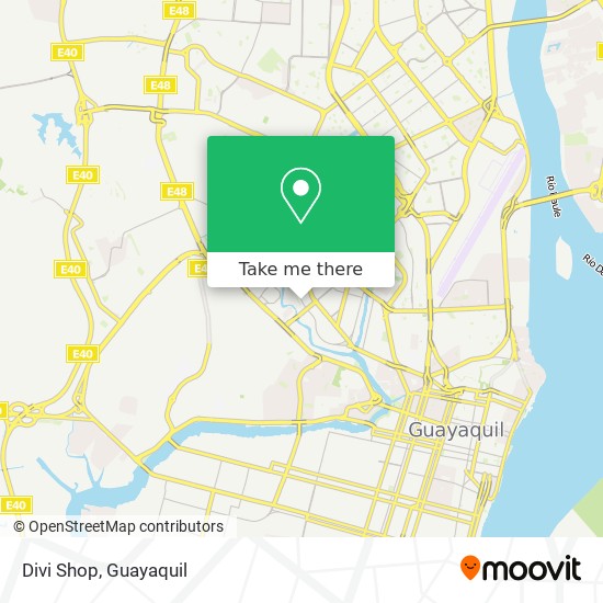 Divi Shop map