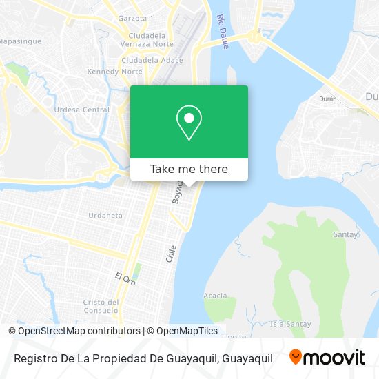 Registro De La Propiedad De Guayaquil map