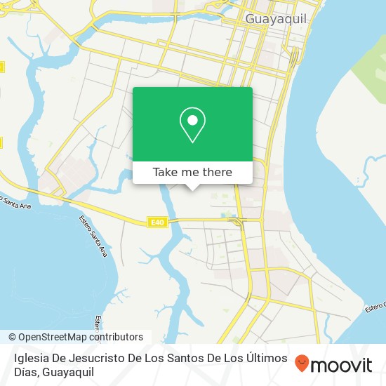 Mapa de Iglesia De Jesucristo De Los Santos De Los Últimos Días