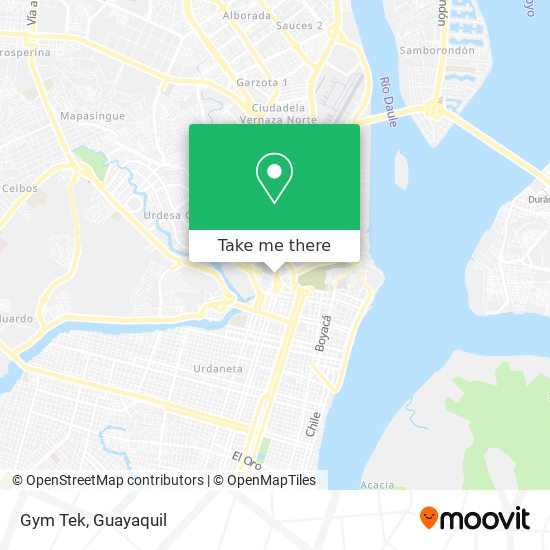 Gym Tek map