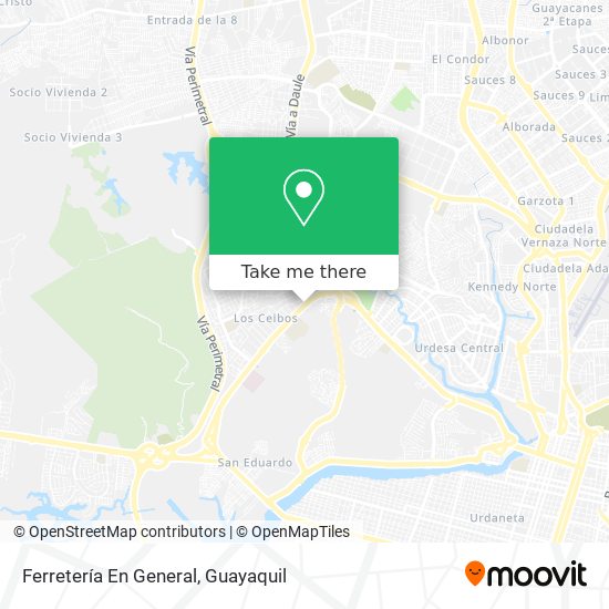 Ferretería En General map