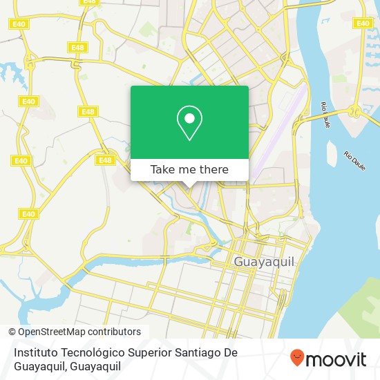 Mapa de Instituto Tecnológico Superior Santiago De Guayaquil