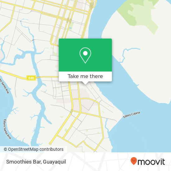 Smoothies Bar map