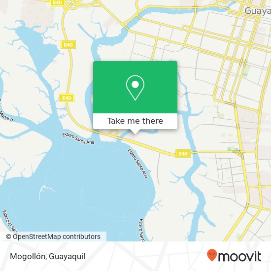 Mogollón map