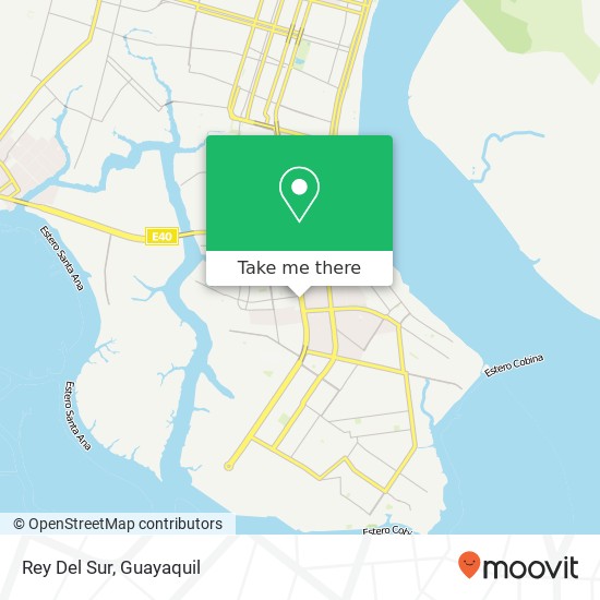 Rey Del Sur map
