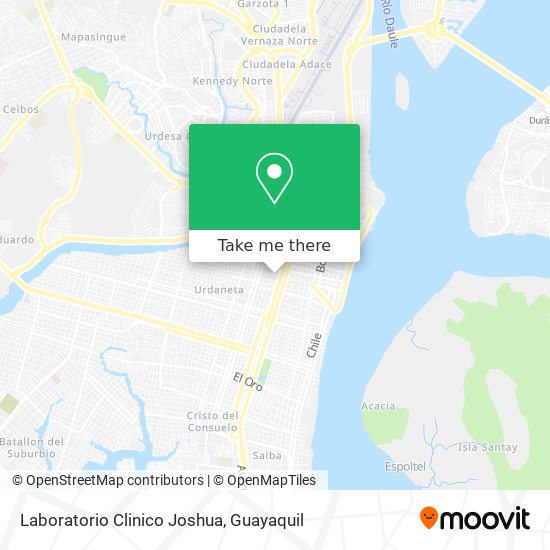 Mapa de Laboratorio Clinico Joshua