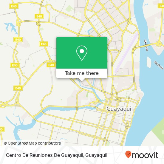 Centro De Reuniones De Guayaquil map