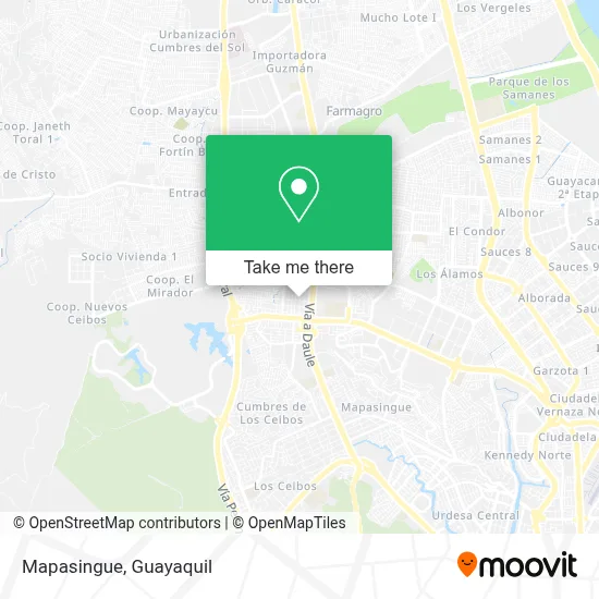 Mapasingue map