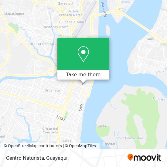 Mapa de Centro Naturista
