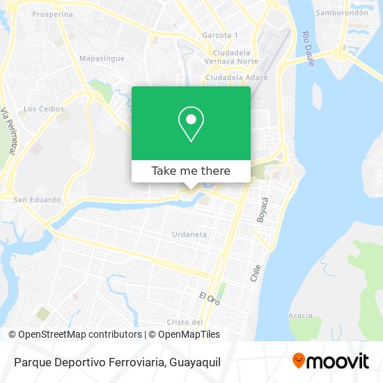 Parque Deportivo Ferroviaria map