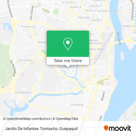 Mapa de Jardín De Infantes Tomasito