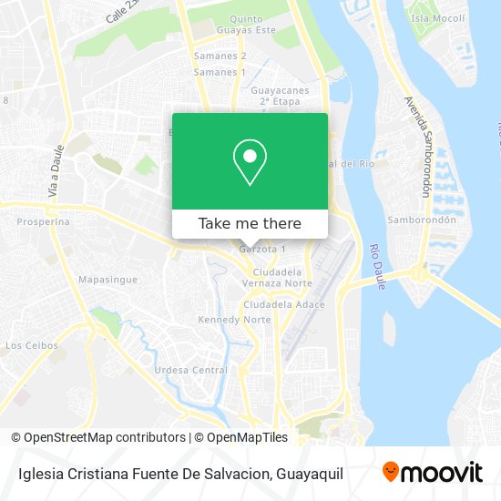 Iglesia Cristiana Fuente De Salvacion map