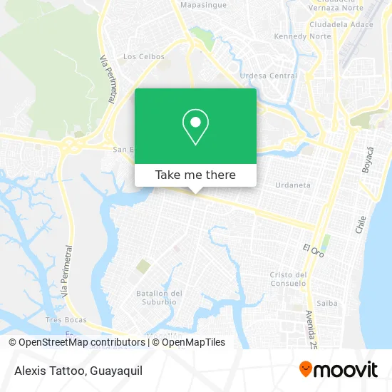 Mapa de Alexis Tattoo